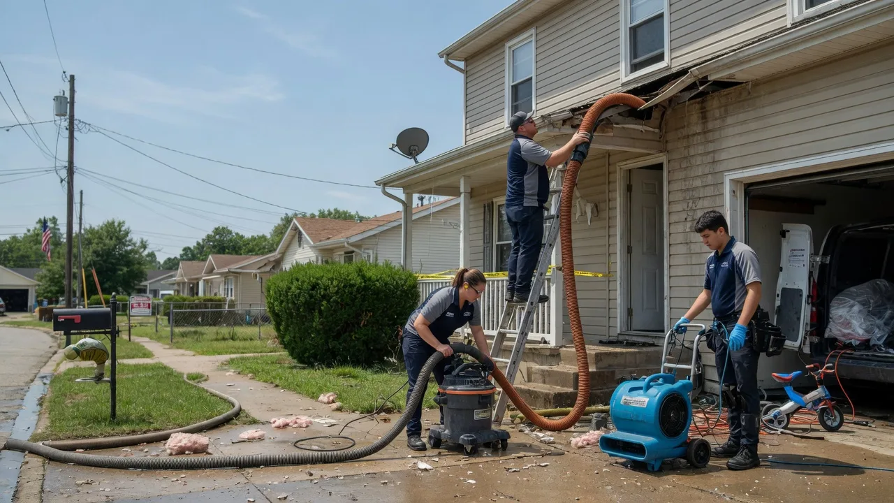 Water Damage Restoration in Wellington, KS near me